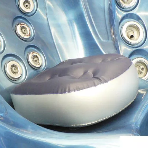 Pool Systems Inflatable Booster Seat Cushion, 13" x 14", Gray/Blue (LSS210)