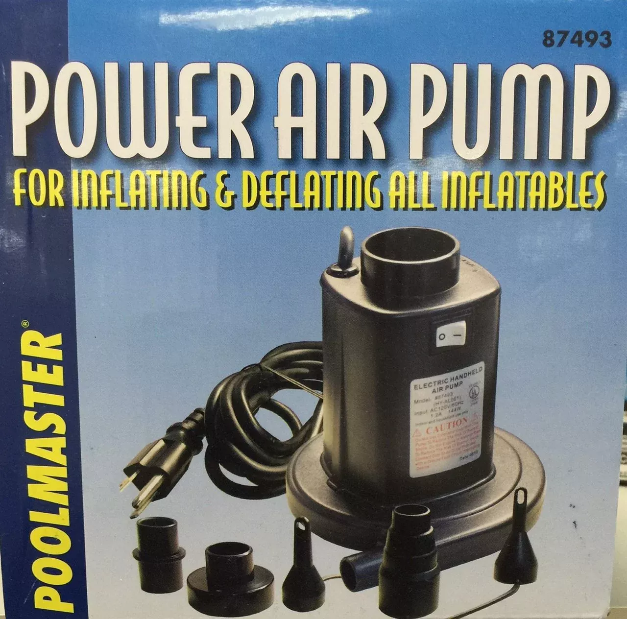 Poolmaster Electric Inflatables Air Pump 110-120V (87493)