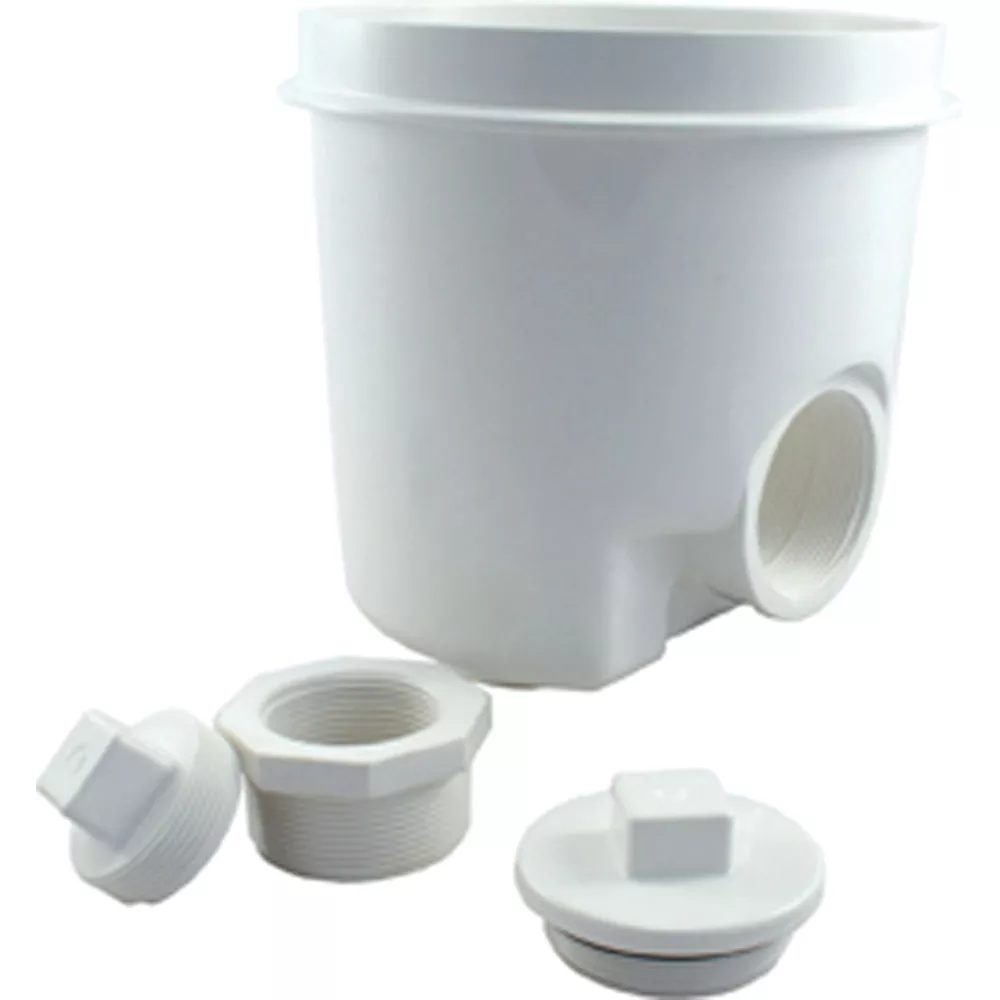 Port | AquaGuard | Side/Bottom Port 1.5 In PVC | Heavy Duty | Replacement Part
