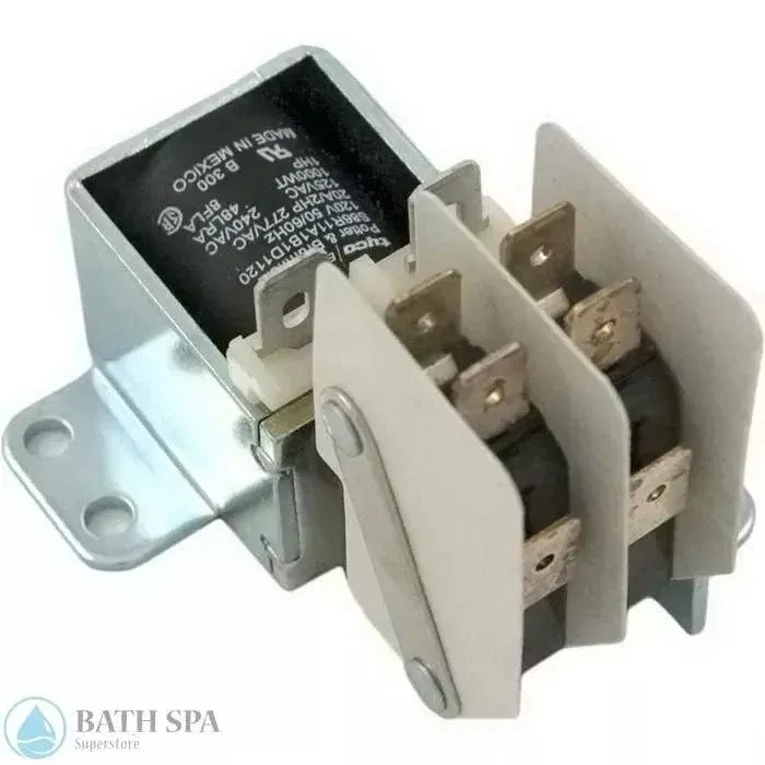 Potter & Brumfield [P & B] S86R11 Relay [White] [DPDT] [115V] (S87R5A2B1D1-120)