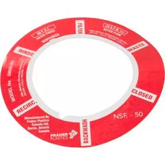 Praher Canada Ltd Decal, Praher ABS 2" Side Mount Valve | E-5-S2