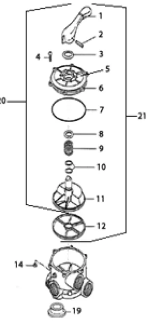 Praher Handle Washer | E-3-S3