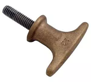 Premier Bronze Tee Handle, Brass S/S Stud (31-622) use (V40-468)