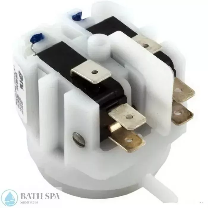 PresAirTrol Side Spout Pressure Switch [21A] [1/8" Barb] [DPDT] (PR21120A)
