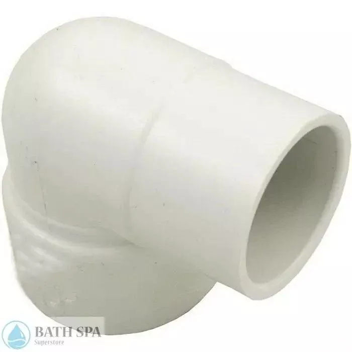 PVC 90 Degree Elbow [1.5″ Slip x 1.5″ Spigot] (409-015)