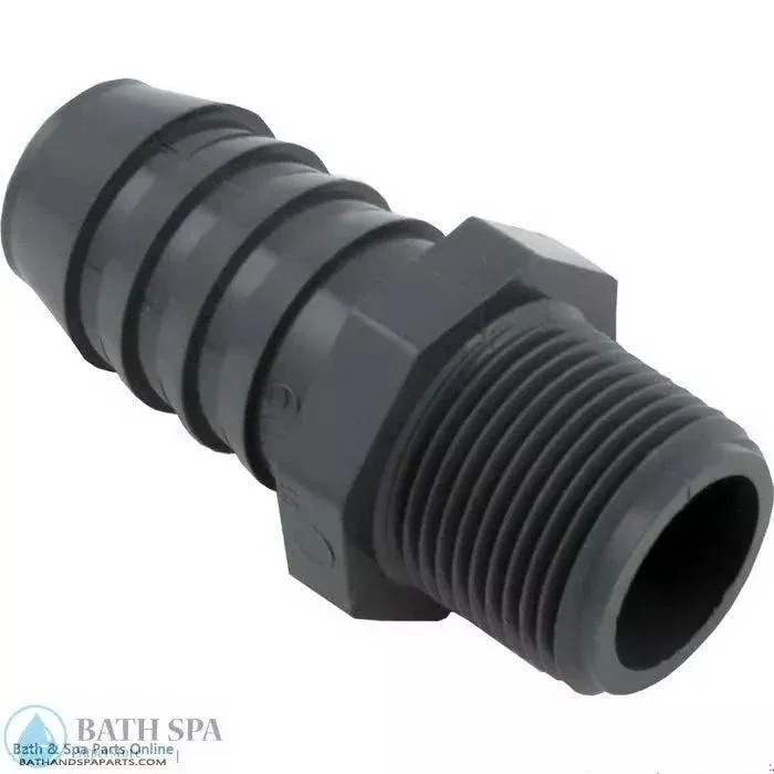 PVC Barb Adapter [3/4" NPT x 1" Barb] (1436-102)