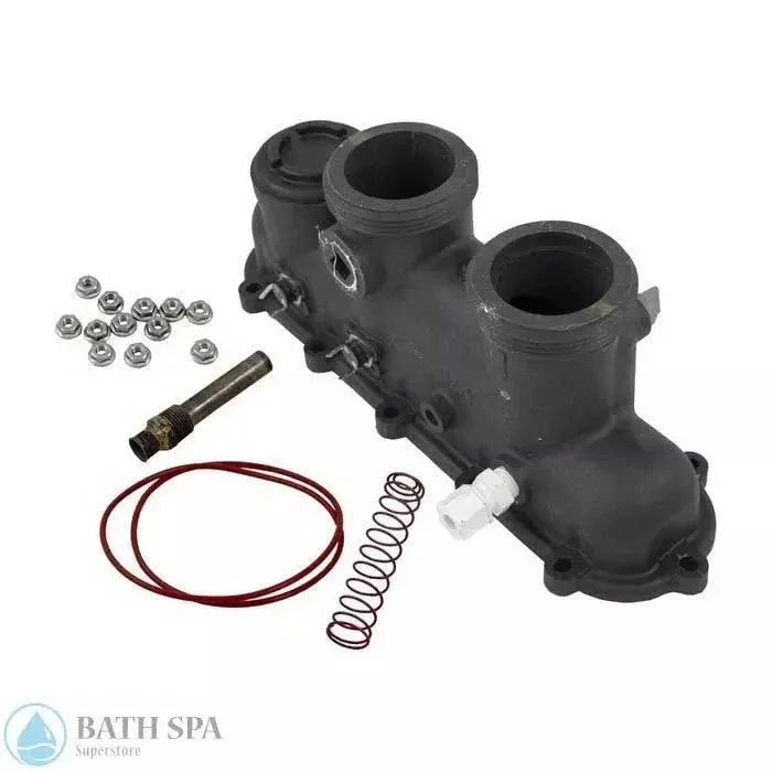 Raypak 185/207A/206A/R185A/R185B Inlet/Outlet Header (006827F)