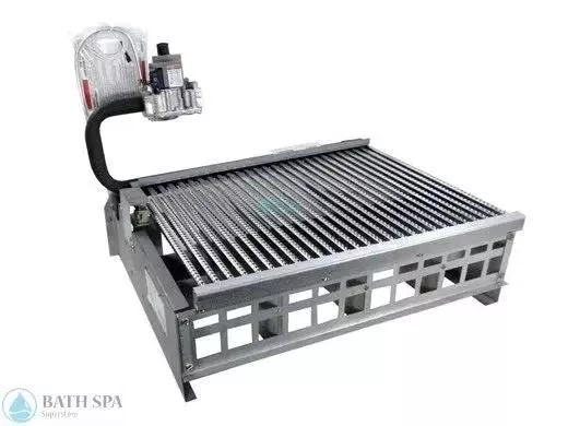 Raypak Model 406A Burner Tray With LP Gas Valve [IID] (010414F)