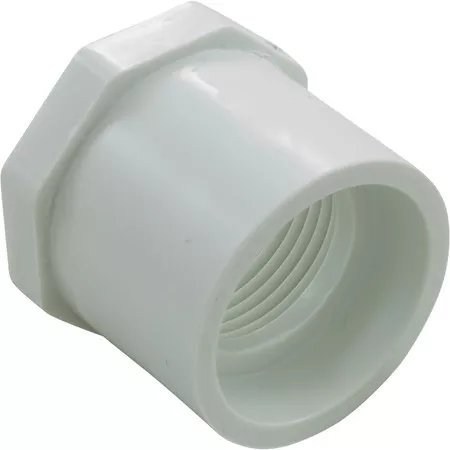 Reducer, 1-1/4" Spigot x 1" Female Pipe Thread, White- 438-168