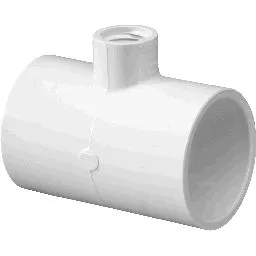 Reducing Tee – 2 x 1-1/2 x 1 Inch Slip x Slip x FIPT – Schedule 40