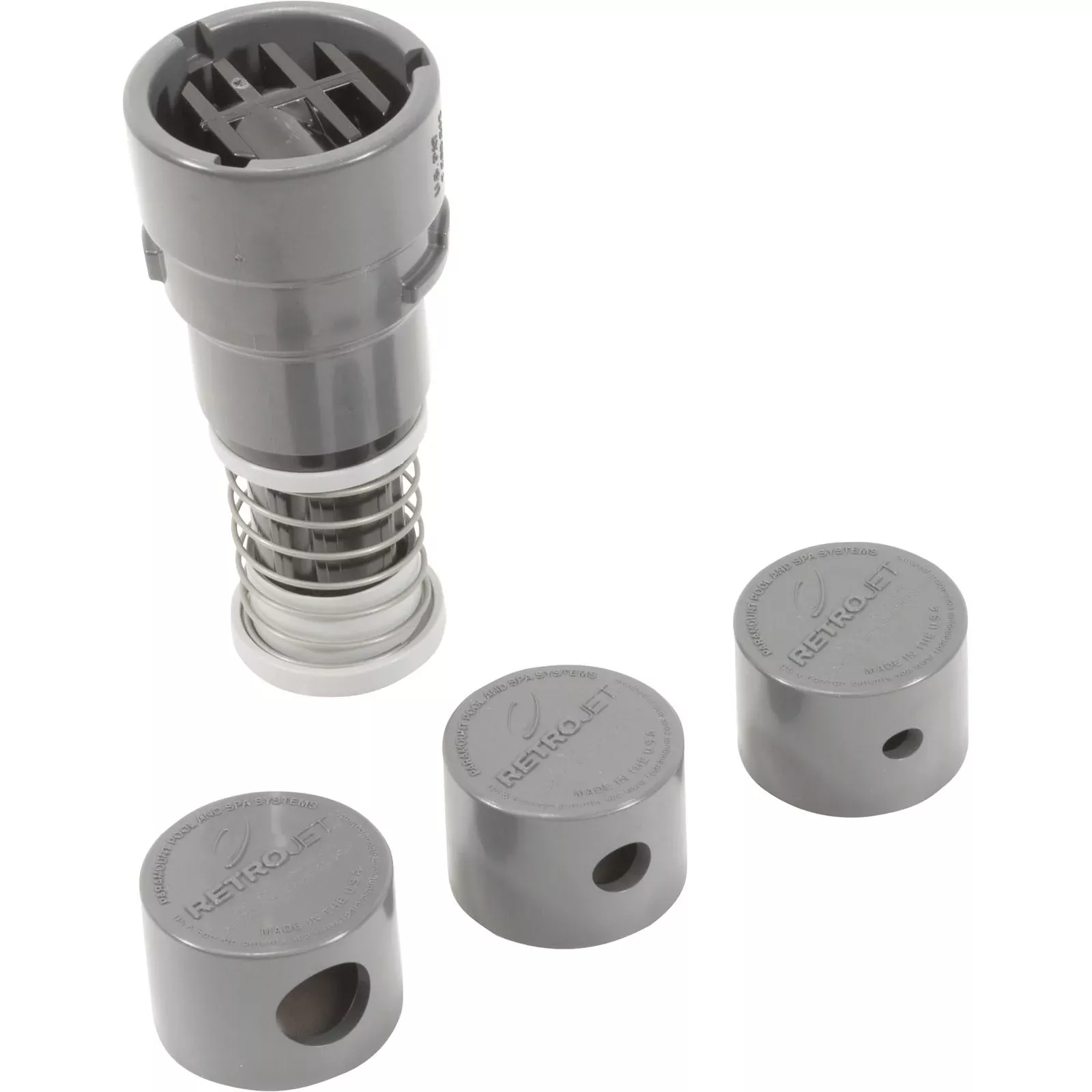 Replacement Nozzle, Paramount, Caretaker 99 Bayonet, Lt Gry- 004-652-4954-08