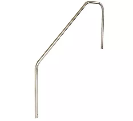 S.R. Smith Powder Coated 3-Bend 4′ Handrails w/ Extension 3HR-4-049-1-PW