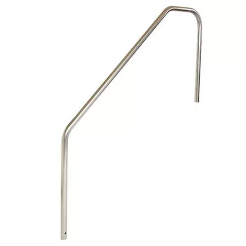 S.R. Smith Powder Coated 3-Bend 6′ Handrail w/ Extension 3HR-6-049-PW