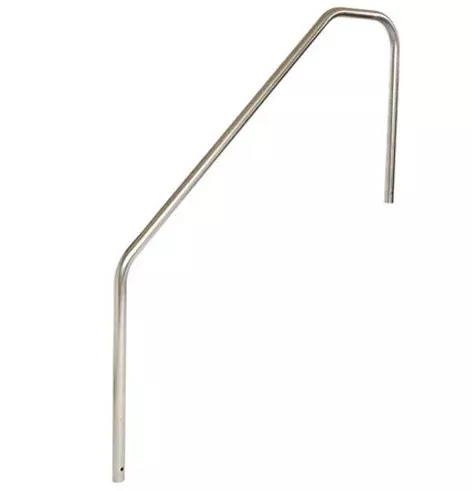 S.R. Smith Powder Coated 3-Bend 6′ Handrail w/ Extension 3HR-6-049-TP