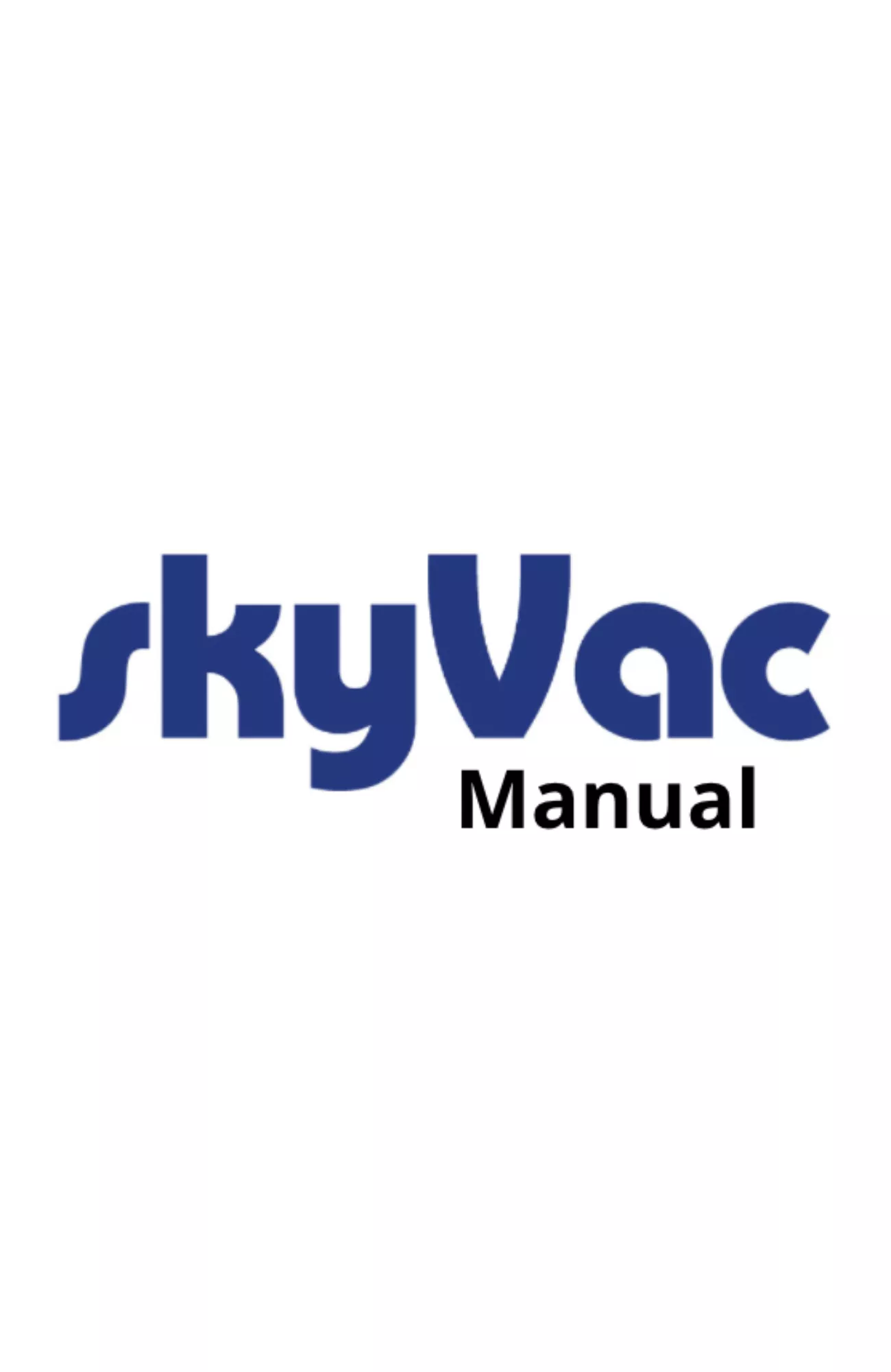 SkyVac Interceptor Manual