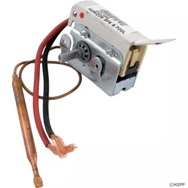 Spa Thermostat Mechanical 1/4-6 w/short leads