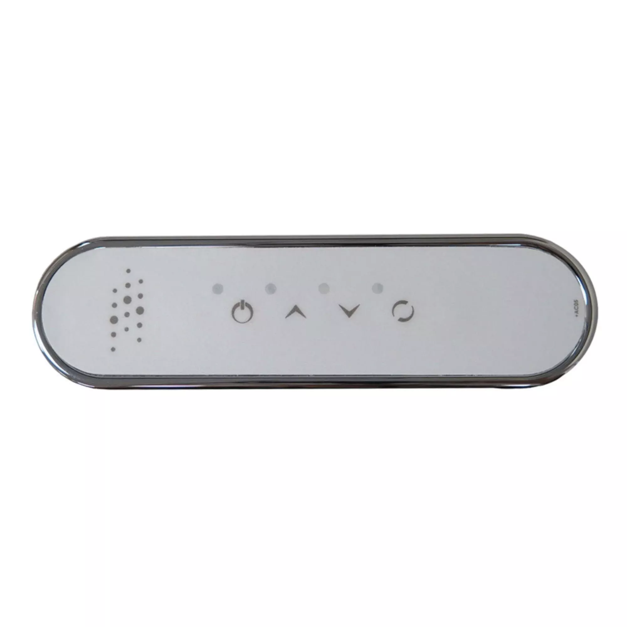 Spaside Control, CG Air Systems, Oval-A, LED, 4-Button, For Blower, Chrome : CG+/SENSOR-A-CP