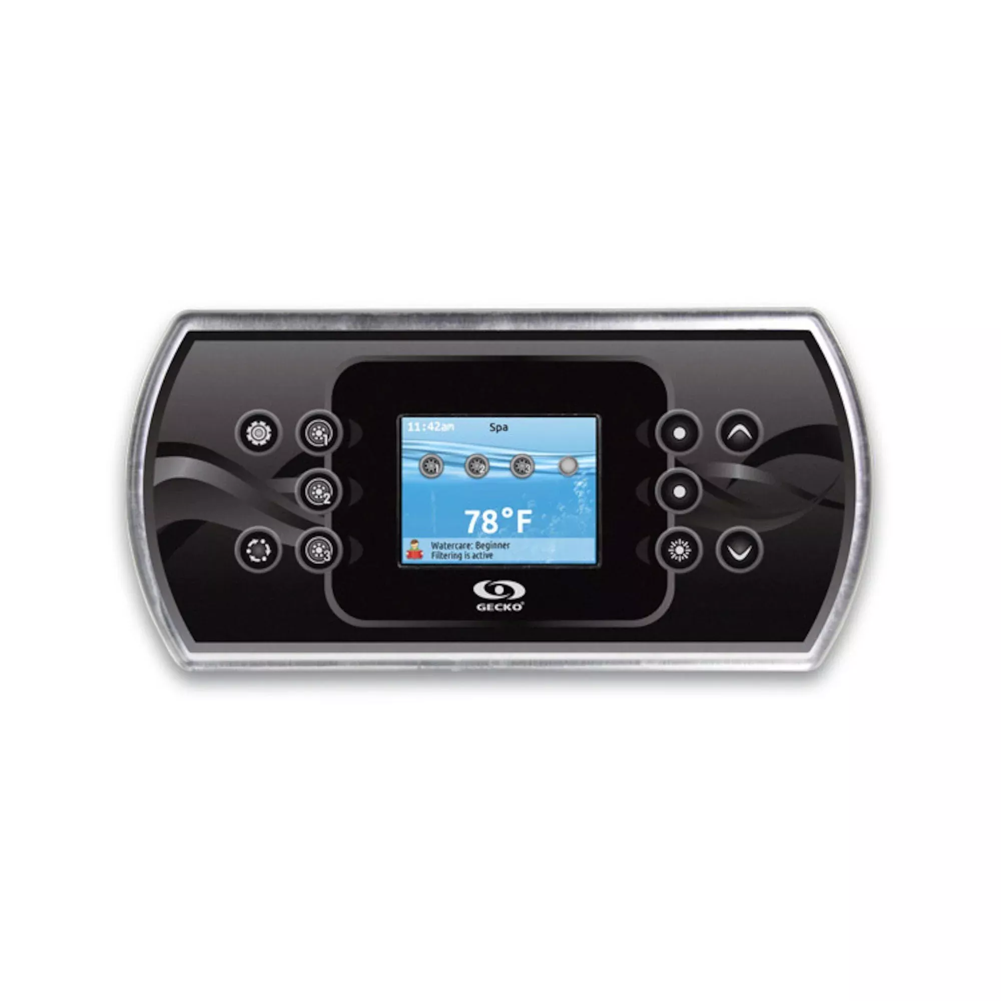 Spaside Control, Gecko, 10-Button, in.k800-CLEAR and Overlay GE1 : 0607-008030