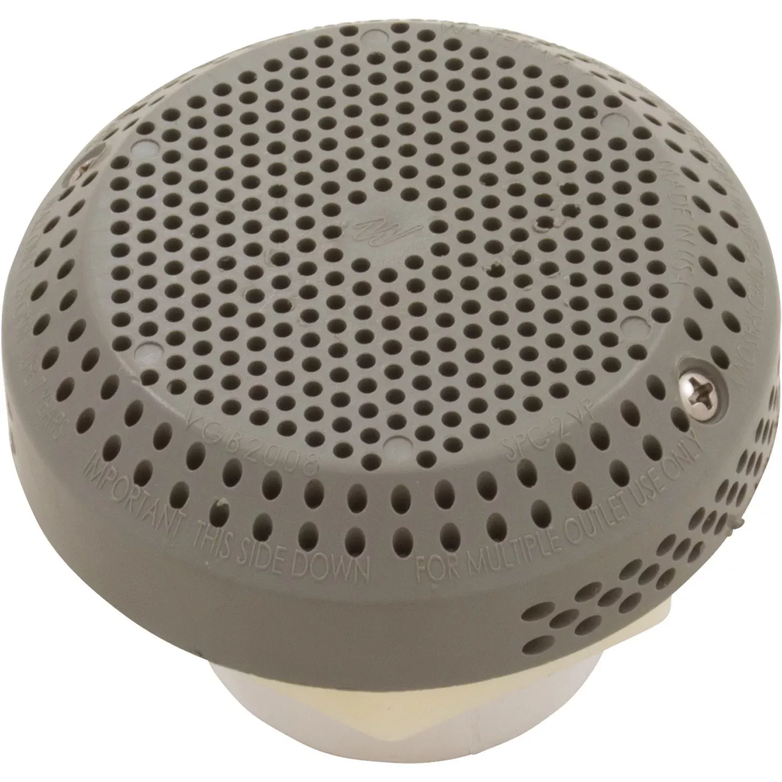 SPC-2VP HI-FLO SUCTION, 1-1/2"HEX PORTABLE SPA, Grey- 640-3257 VP