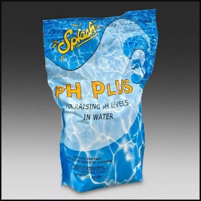 Splash pH Plus Soda Ash 10 lb Elevates Water pH Levels