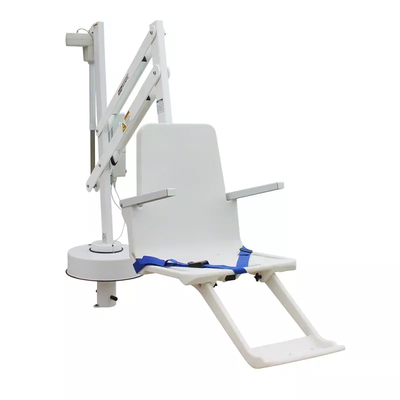 Splash! Round Post Pool Lift With Upgrade Kit – 300 Pound Capacity