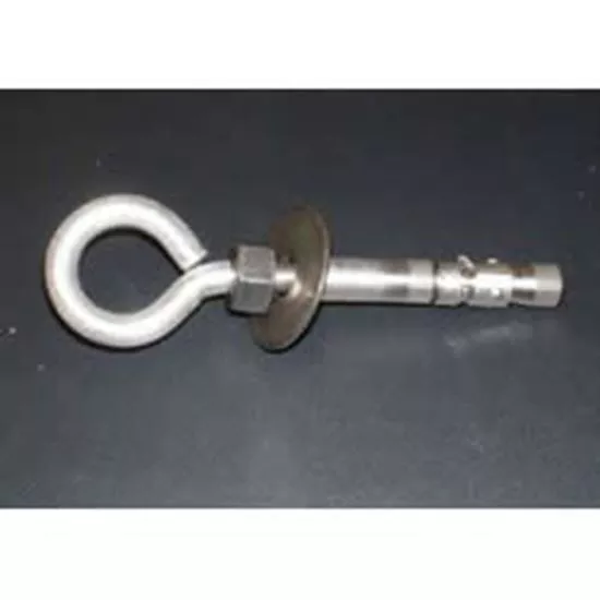 Stainless Steel Eyebolt, Closed, Round Masonry Anchor W/Eyebolt