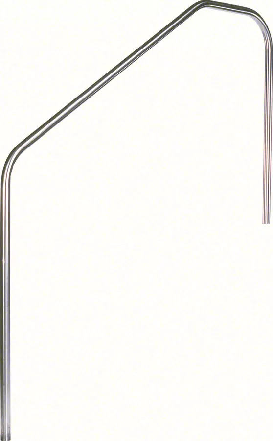 Stair Mounted 3-Bend 72 Inch Pool Hand Rail – 1.90 x .065 Inches