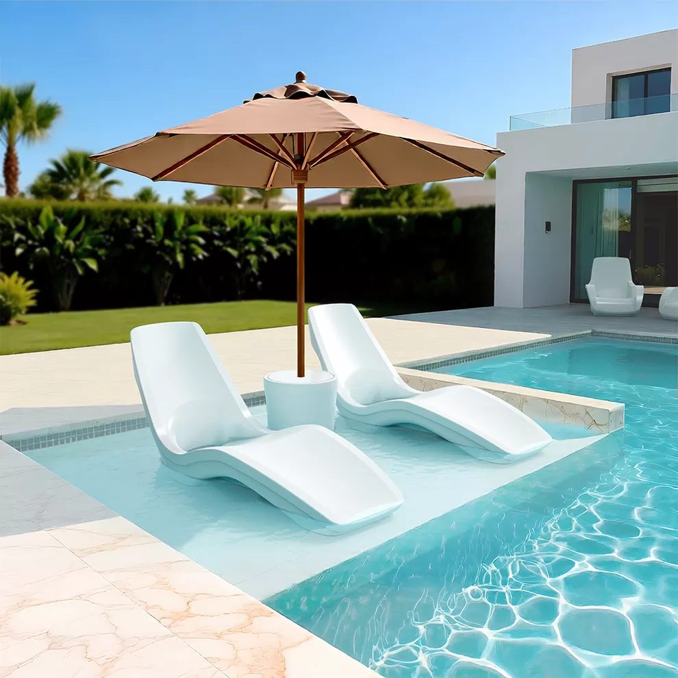 Step2 Commercial Forma In-Pool Chaise Loungers 2 Pack