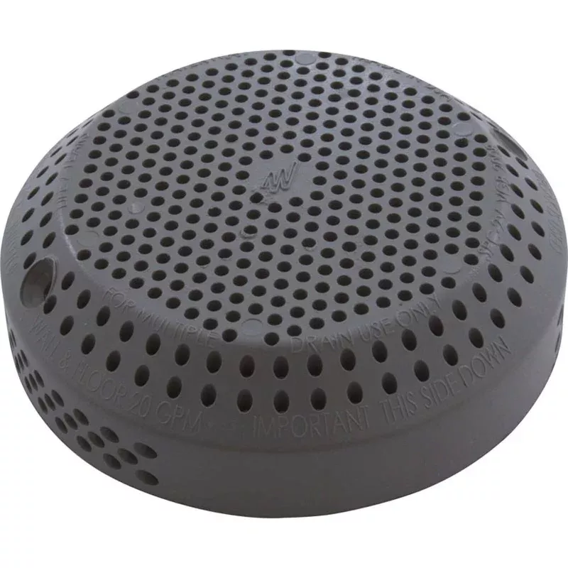 Suction Cover, Waterway 3-1/2″ Hi-Flow, Gray