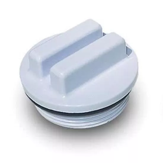 Swimline Winter Plug With O-Ring White, 1-1/2", 8932