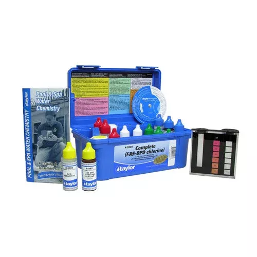 Taylor Complete Chlorine FAS-DPD Test Kit – High Range K-2006
