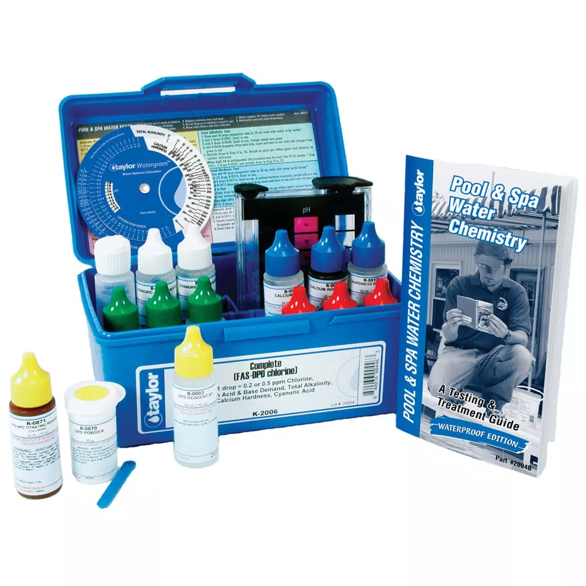Taylor Complete FAS-DPD Chlorine Test Kit, .75 oz | K-2006-6