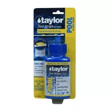 Taylor Pool Test Strips for Free Chlorine, pH, Alkalinity, CYA (50/bottle) – S-1331