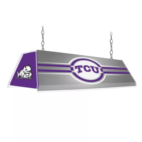 TCU Horned Frogs: Edge Glow Gray Pool Table Light
