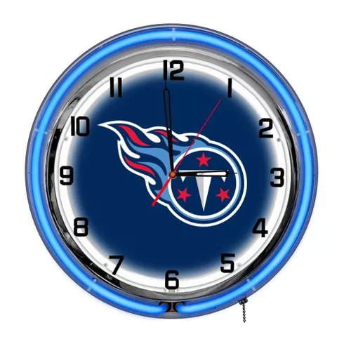 Tenneessee Titans 18" Neon Clock