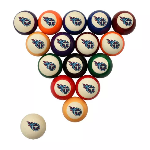 Tennessee Titans Retro Billiard Ball Set
