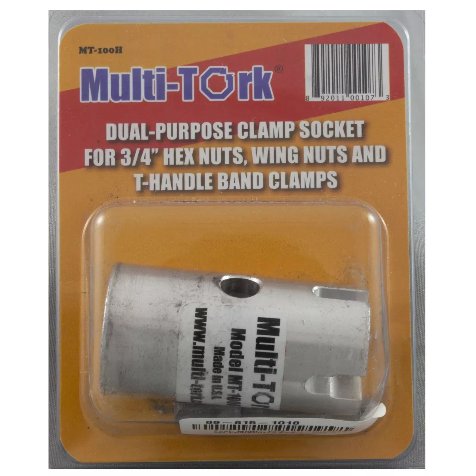 Tool, Multi-Tork, 3/4" Hex Socket End/Slotted End- MT-100H