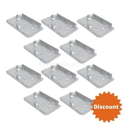 Top/Bottom Plate 8″ for Round & Curved Side (10 pack) – 19164-Pack10