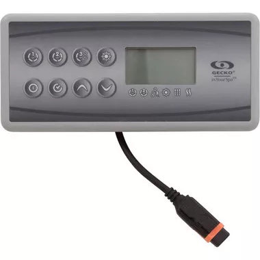 Topside, Gecko in.k8, 8 Button, 3 Output, LCD, w/Overlay