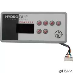 Topside Hydrouip Eco 3 6 Button P1 P2 Lt Lg Rec 10Ft Cord 34-0197