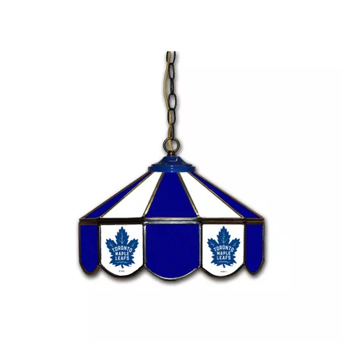Toronto Maple Leafs 14" Stained Glass Pub Light