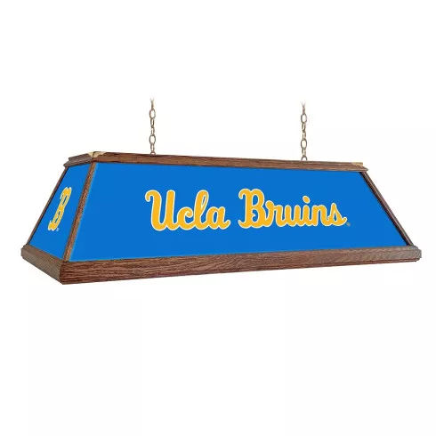UCLA Bruins: Premium Wood Blue Pool Table Light