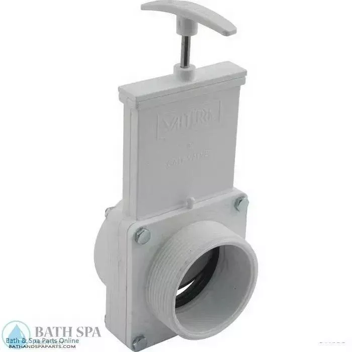 Valterra 3-Piece Gate Valve Assembly [SS Paddle] [3″ FPT x 3″ MPT] [30 PSI] (4308)