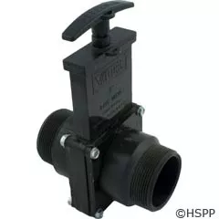Valterra Products 2" Valve, Mipt X Mipt, Abs Black - 7204