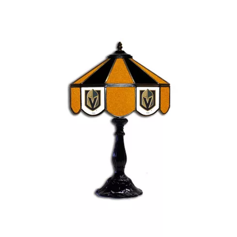 Vegas Golden Knights21" Glass Table Lamp