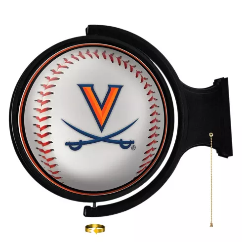 Virginia Cavaliers Baseball Rotating Lighted Wall Sign
