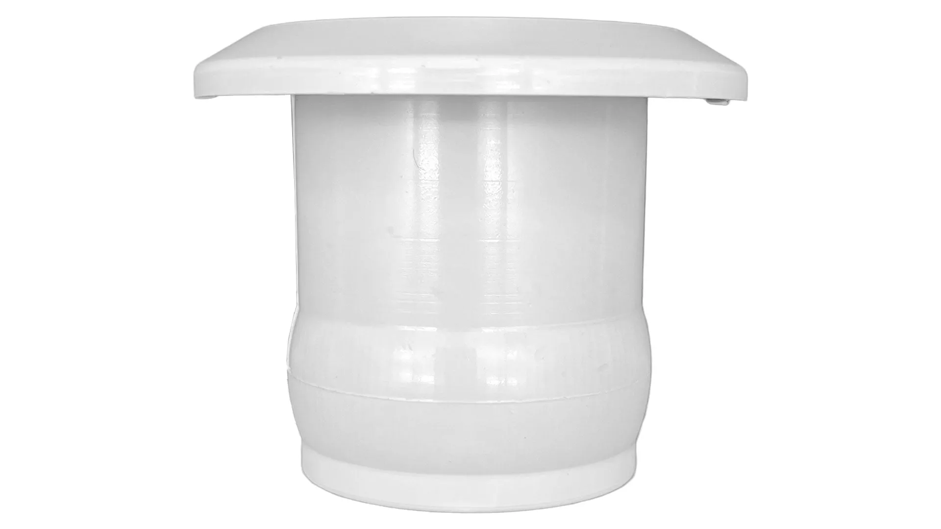 Wall Fitting 2” SCH40 White Knock-In | Model 516479