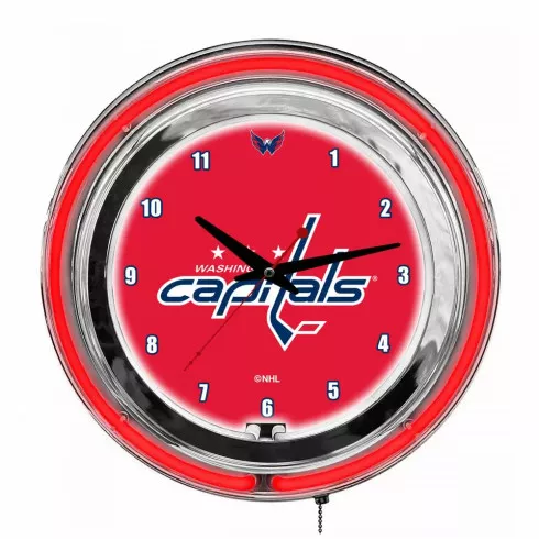 Washington Capitals 14" Neon Clock