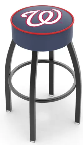 Washington Nationals L8B1 Backless MLB Bar Stool , Various Heights