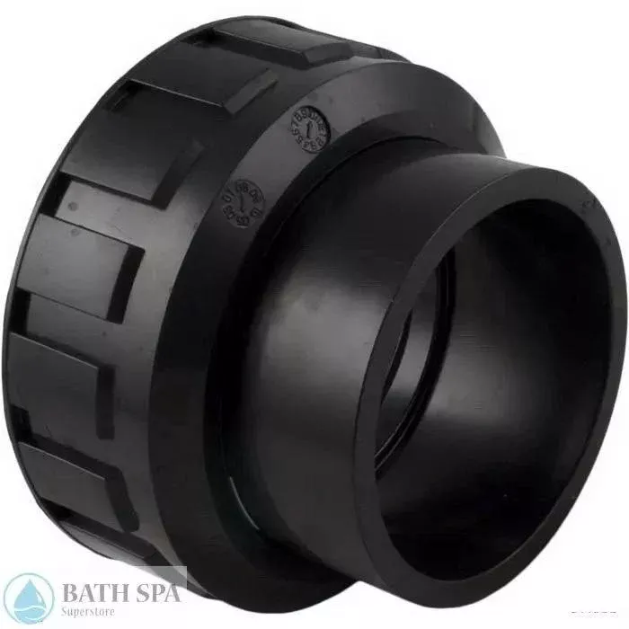 Waterco Union Adapter [3" FTP x 3" Slip] (WC634080BLK)